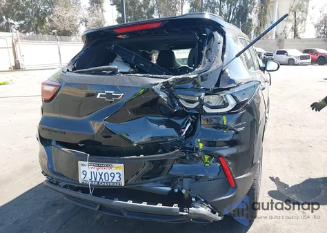 2024 Chevrolet Trailblazer Fwd Rs from USA, damaged, VIN KL79MTSL1RB064647